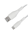 Кабель USB, GAL, CU-5403, Type-C, 3 А, 1 м, PVC, белый - фото 3