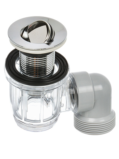 Сифон для мойки,d60х40, полипроп, клик-клак, NORDFORM Orio, Д-6331