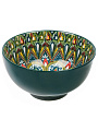 Салатник керамика, 12.5х6.5 см, 0.37 л, Самарканд, Y4-9772, зеленый - фото 2
