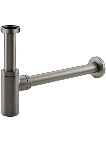 Сифон для раковины, 1 1/4&quot;, оружейная сталь, Frap, F82-9