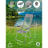 Кресло складное пляжное 60х60х112 см, серое, сетка, 100 кг, Green Days, YTBC048-2 - фото 12