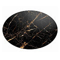 Блюдо стекло, круглое, d32 см, вращающееся, черное, Black onyx, ДВ5-013
