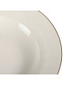 Тарелка суповая, фарфор, 23 см, круглая, White Lace, Fioretta, TDP671 - фото 3