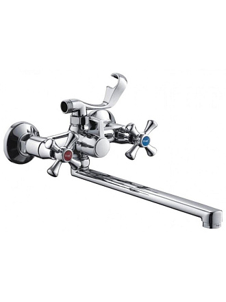 Смеситель для ванны, Frap, с кран-буксой, хром, F22732-B