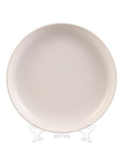 Сервиз столовый керамика, 16 предметов, на 4 персоны, B010831, молочный