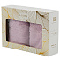 Набор полотенец 2 шт, 50х90 см, 100% хлопок, 500 г/м2, Шик, пыльно-розовый, Узбекистан - фото 5