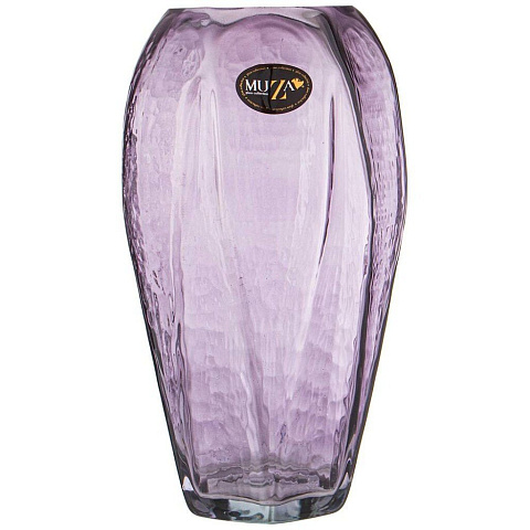 Ваза стекло, настольная, 30 см, Muza, Fusion lavender, 380-800