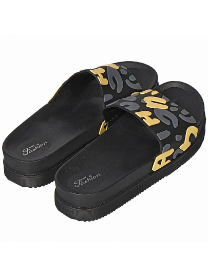 Обувь пляжная для женщин, р. 38, Символы, T2022-559