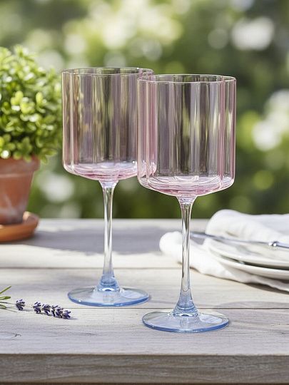 Бокал для вина, 500 мл, стекло, 2 шт, Regent Inox, Linea ASTI, 81-002