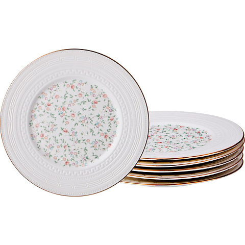 Набор десертных тарелок "Фабьен" из 6шт диаметр=19см, 760-577