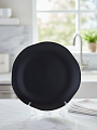 Тарелка обеденная, керамика, 27 см, круглая, Elsa, Elrington, 235-61001, черная