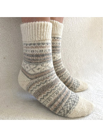 Носки для женщин, овечья шерсть, Truly wooly, в ассортименте, р. 23-25