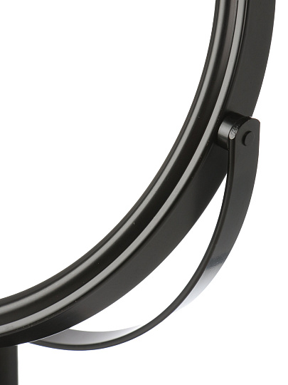 Зеркало настольное, 33х21.4х20 см, черный матовое, Y4-11332