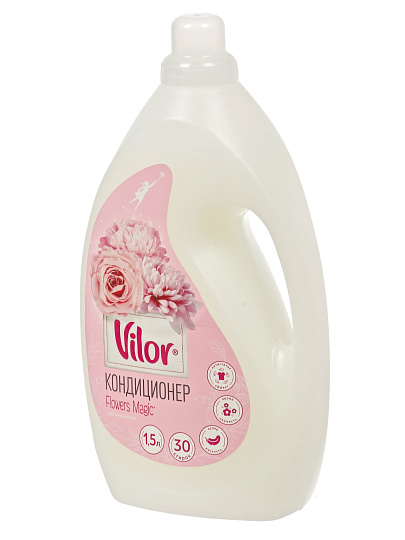 Кондиционер для белья Vilor, 1.5 л, Цветочная магия