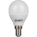 Лампа светодиодная E14, 11 Вт, 230 В, шар, 3000 К, теплый белый свет, HiTT, HiTT-PL-G45, C35, 1010055