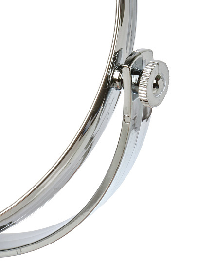 Зеркало настольное, 18.5х27 см, пластик, на ножке, круглое, Y9-026