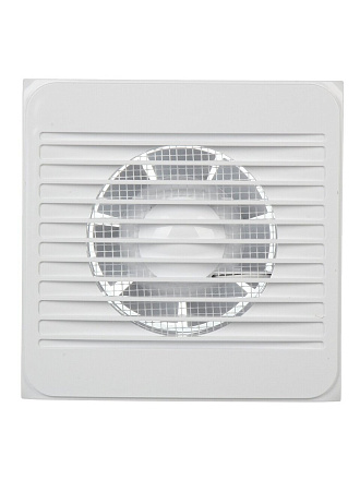 Вентилятор вытяжной настенный, Event, установочный диаметр 100 мм, 13 Вт, 130 м³/ч, обратный клапан, Turbo, 100СТок