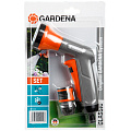 Пистолет-распылитель для полива + коннектор с автостопом, Gardena, Classic, 18312-33.000.00