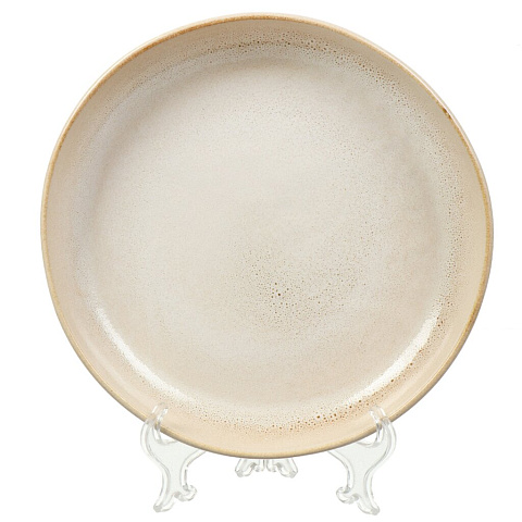 Тарелка десертная, керамика, 24.5 см, круглая, Агат №3, 10001241
