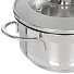 Набор посуды из нержавеющей стали Zeidan Z-50401 (кастрюля 1 л, сотейник 1 л, сковорода), 3 предмета - фото 3