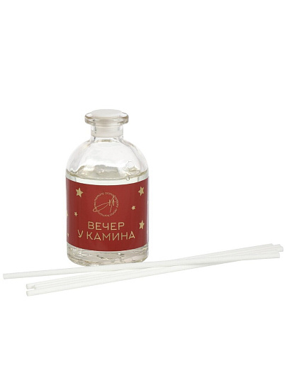 Диффузор-открытка Aroma Harmony, 50 мл, Вечер у камина, AH4047