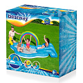 Игровой центр-бассейн Bestway, 257х145х91 см, Радуга и брызги, 53092, 170 л, с разбрызгивателем - фото 8