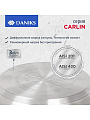 Кастрюля нержавеющая сталь, 3.4 л, крышка стекло, Daniks, Карлин, GS-01332G-20, индукция - фото 3