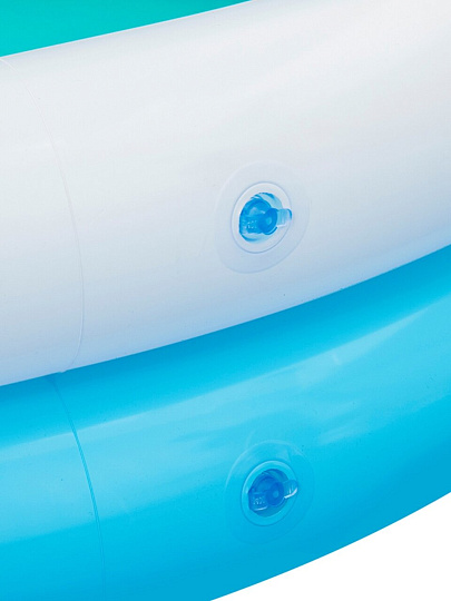 Бассейн надувной Bestway, 163х127х92 см, Акула, 53157, 130 л, от 2 лет, с разбрызгивателем