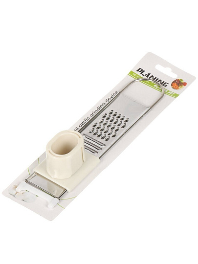 Терка для чеснока, 22х5 см, нержавеющая сталь, Y4-9605