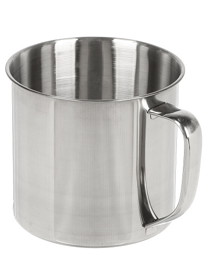 Кружка походная, нержавеющая сталь, 1.2 л, 10.5 см, 107-199