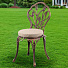 Мебель садовая Green Days, Феникс, стол, 60х68 см, 2 стула, подушка, алюминий литой, WKL-712 - фото 2