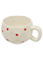 Чайная пара фарфор, 2 пр, 1 перс, 320 мл, Сердечки, В060819 - фото 6
