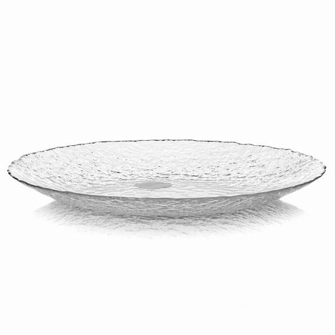 Тарелка обеденная, стекло, 24 см, круглая, Gray Haze, Pasabahce, 10381SLBD