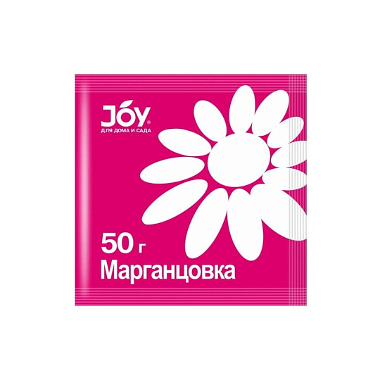 Фунгицид Марганцовка, для обеззараживания почвы, 50 г, порошок, минерал, Joy