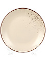 Тарелка десертная, керамика, 19 см, круглая, OH!SPLASH, Domenik, DMD182, бежевая - фото 2