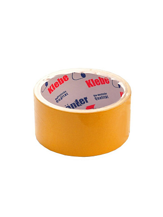 Клейкая лента 50 мм, двухсторонняя, основа тканевая, 10 м, Kroll, Klebe