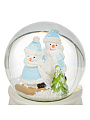 Фигурка декоративная Шар со снегом Снежные забавы, 4.5х4.5х7 см, в ассортименте, Y4-9355 - фото 3