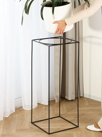 Цветник Геометрика 1, напольный, металл, 82 см