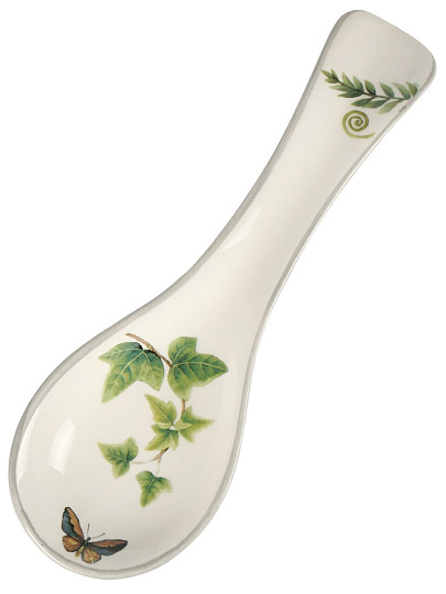 Подставка для ложки, керамика, фигурная, 22.6х8х2.8 см, Prima Collection, Дикий папоротник, PC77WF/HC1A02-C3