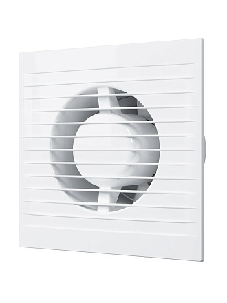 Вентилятор вытяжной настенный, ERA, установочный диаметр 125 мм, 16 Вт, 140 м³/ч, E 125 S