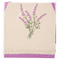 Фартук &amp;quot;lavender&amp;quot;,100% х/б, лиловый\бежевый,, 850-605-32 - фото 2