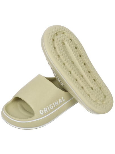 Тапки для женщин, оливковые, р. 40-41, открытые, City, A210013