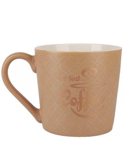 Кружка фарфор, 390 мл, Coffee, Nouvelle Home, 1620196-2