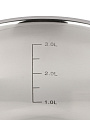 Кастрюля нержавеющая сталь, 3.9 л, крышка стекло, Daniks, Осло, GS-01147-20CA, индукция - фото 8