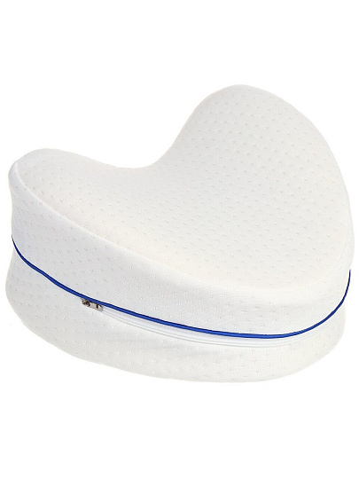 Подушка ортопедическая, 25х25х6(15), чехол полиэстер, с эффектом памяти, средняя, TP2525