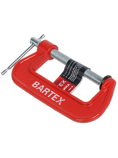 Струбцина G-образная, 75 мм, Bartex, 30023