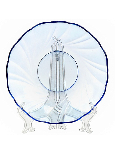 Тарелка суповая, стекло, 19 см, круглая, Marmaris Blumarine, 50281-06