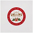 Тарелка обеденная, фарфор, 27 см, круглая, Дед Мороз и Снегурочка, Lefard, 85-1712 - фото 3