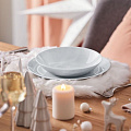 Тарелка суповая, стеклокерамика, 20 см, круглая, Diwali Marble, Luminarc, P9835