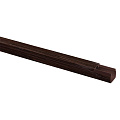 Кабель-канал пластик, 12х12 мм, 2 м, венге, TDM Electric, 3D, ЭКО, SQ0402-2401